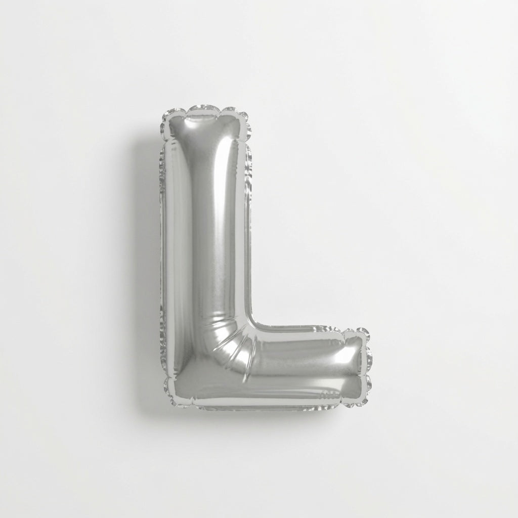 Mini Silver Letter L