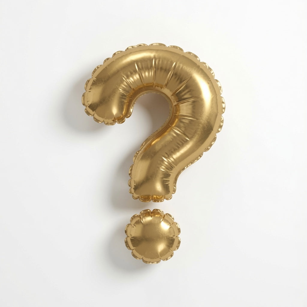 GLD BLLN A/F QUESTION MARK