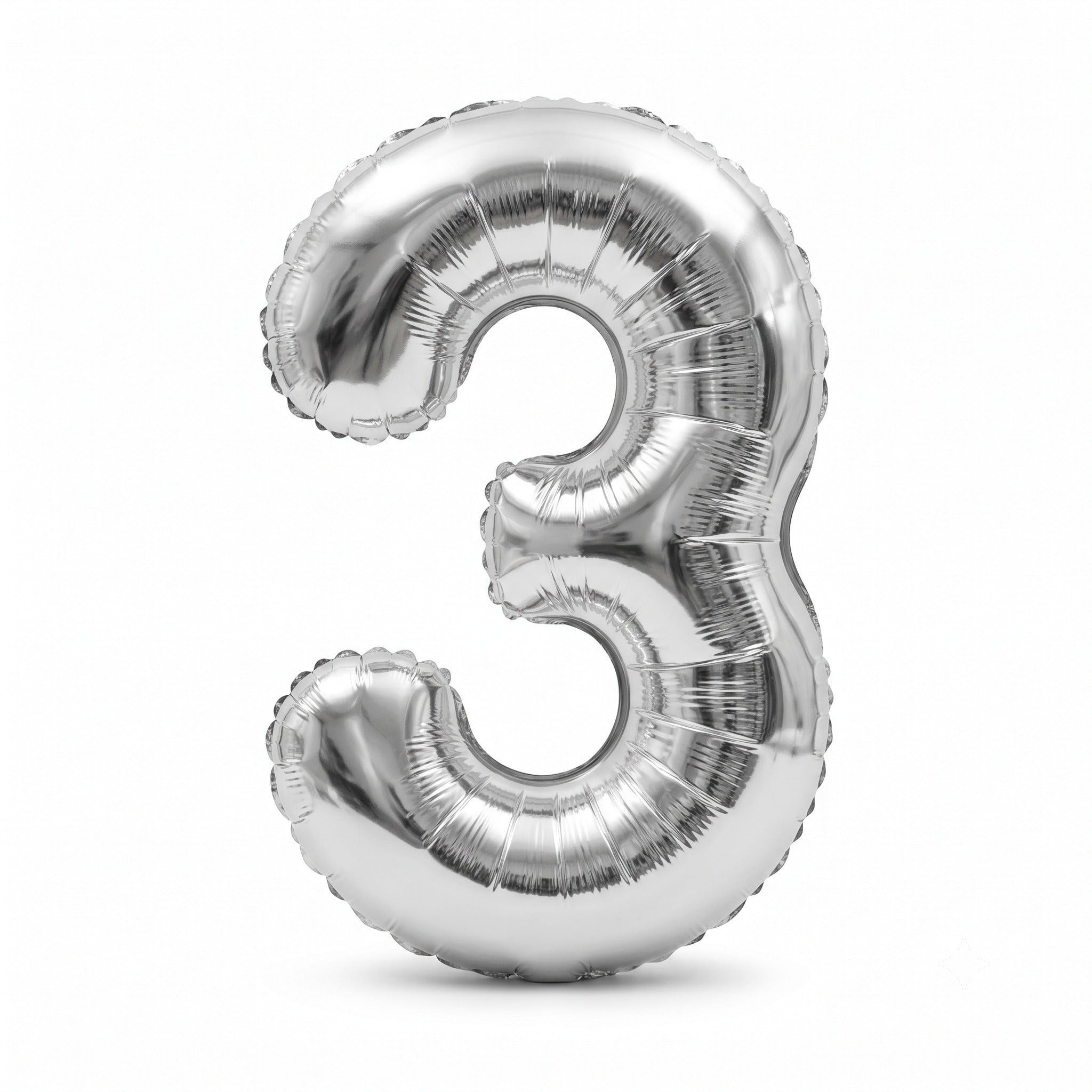 Mini Silver NUM 3