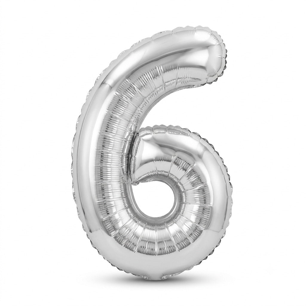 Mini Silver NUM 6