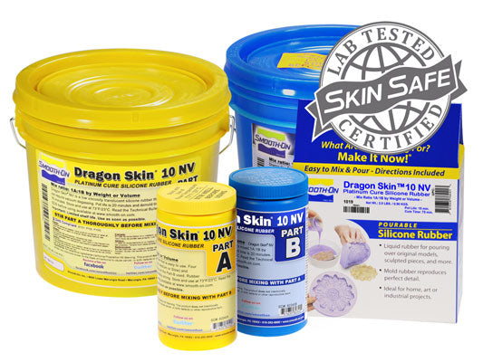 Smooth-On Dragon Skin 10 NV Silicone Rubber - Trial Unit (2 lb)