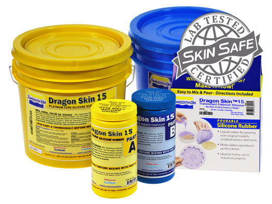 Smooth-On Dragon Skin 15 Silicone Rubber - Trial Unit (2 lb)