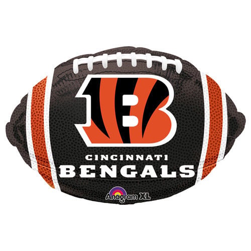 18" Cincinnati Bengals Football Standard Balloon