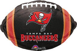 18" Tampa Bay Buccaneers Football Standard Balloon