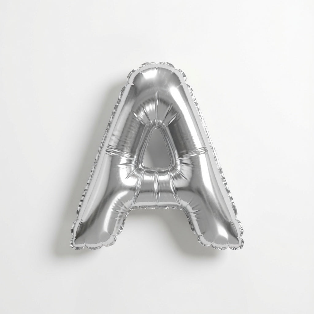 Mini Silver Letter A
