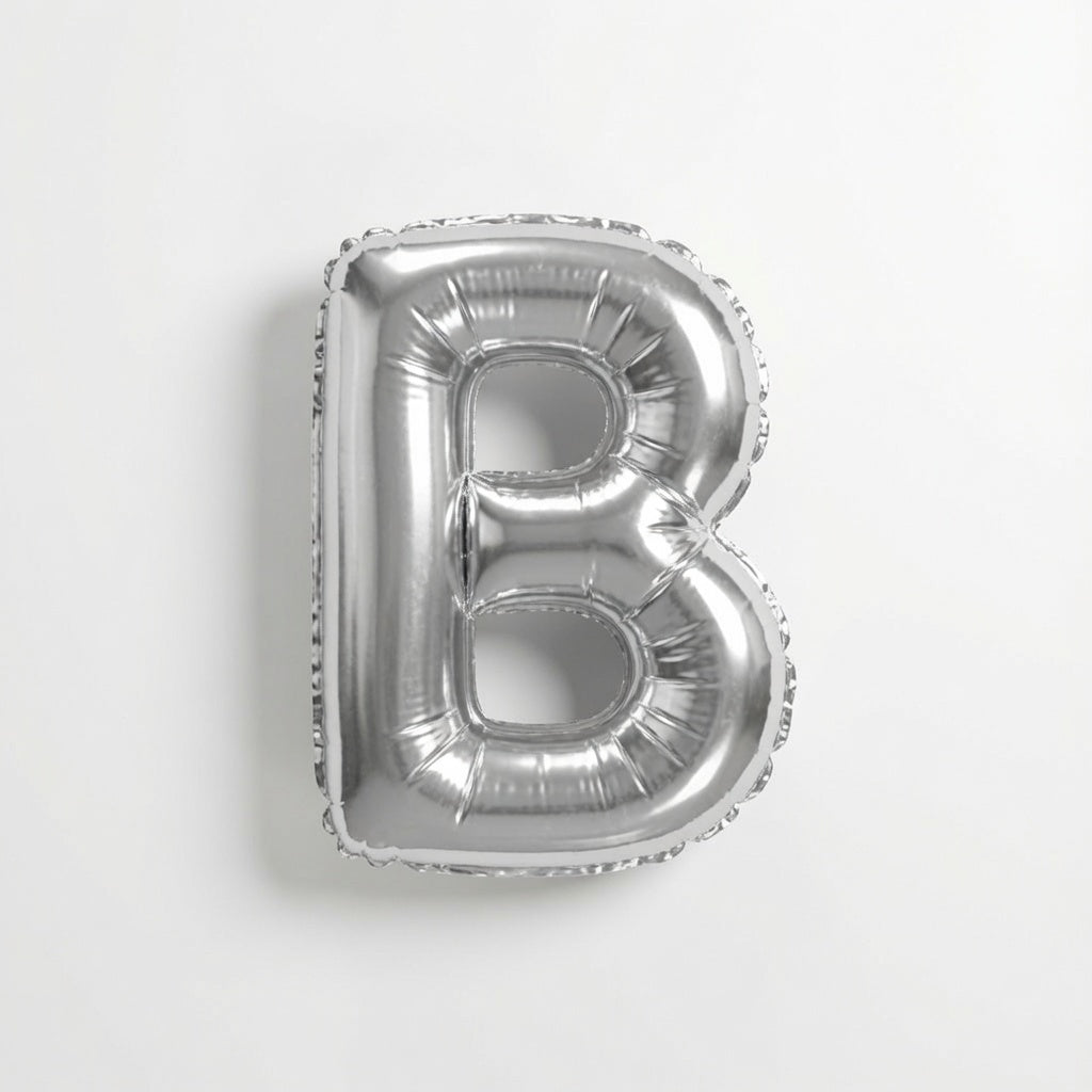 Mini Silver Letter B