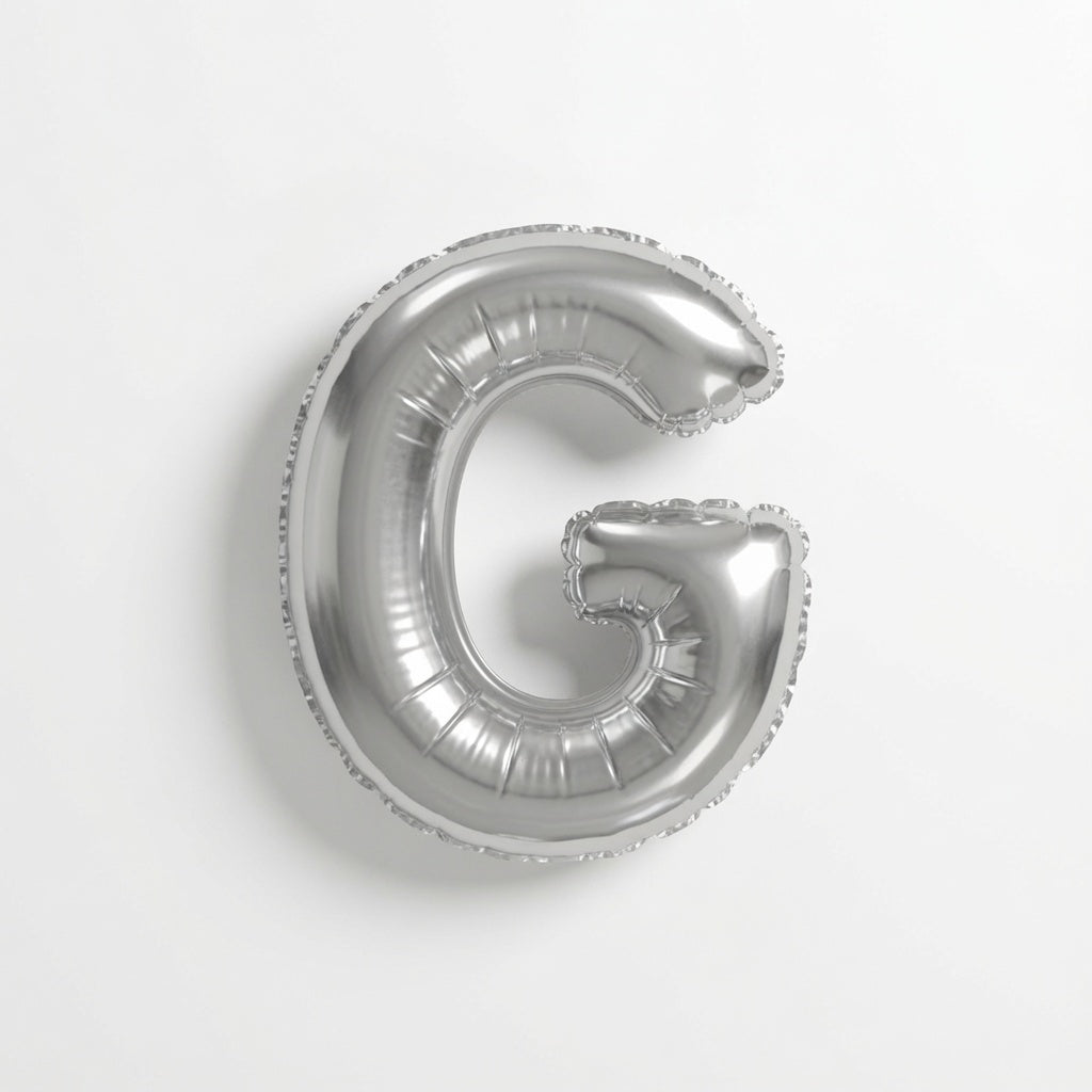 Mini Silver Letter G