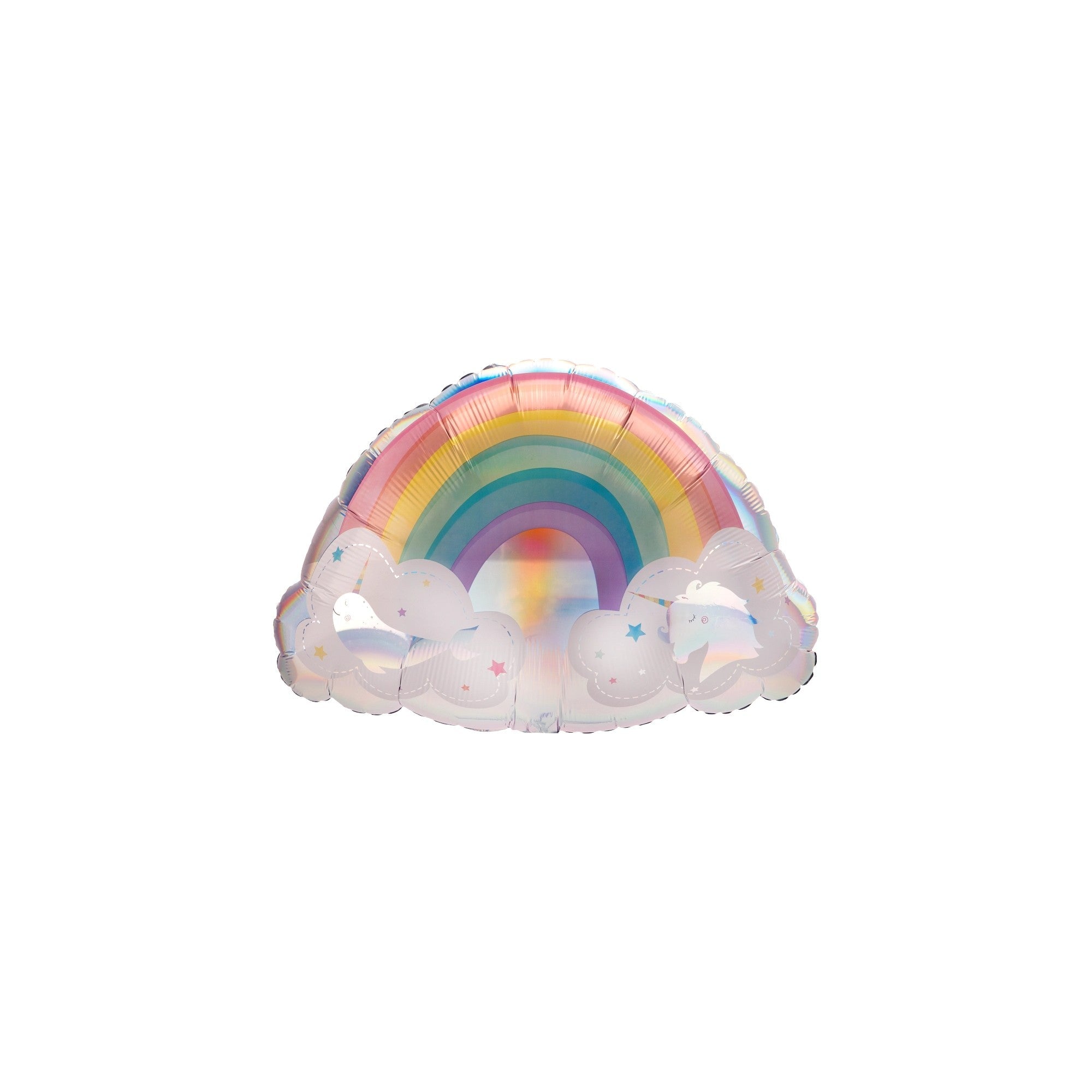 37" Holograph Pastel Rainbow
