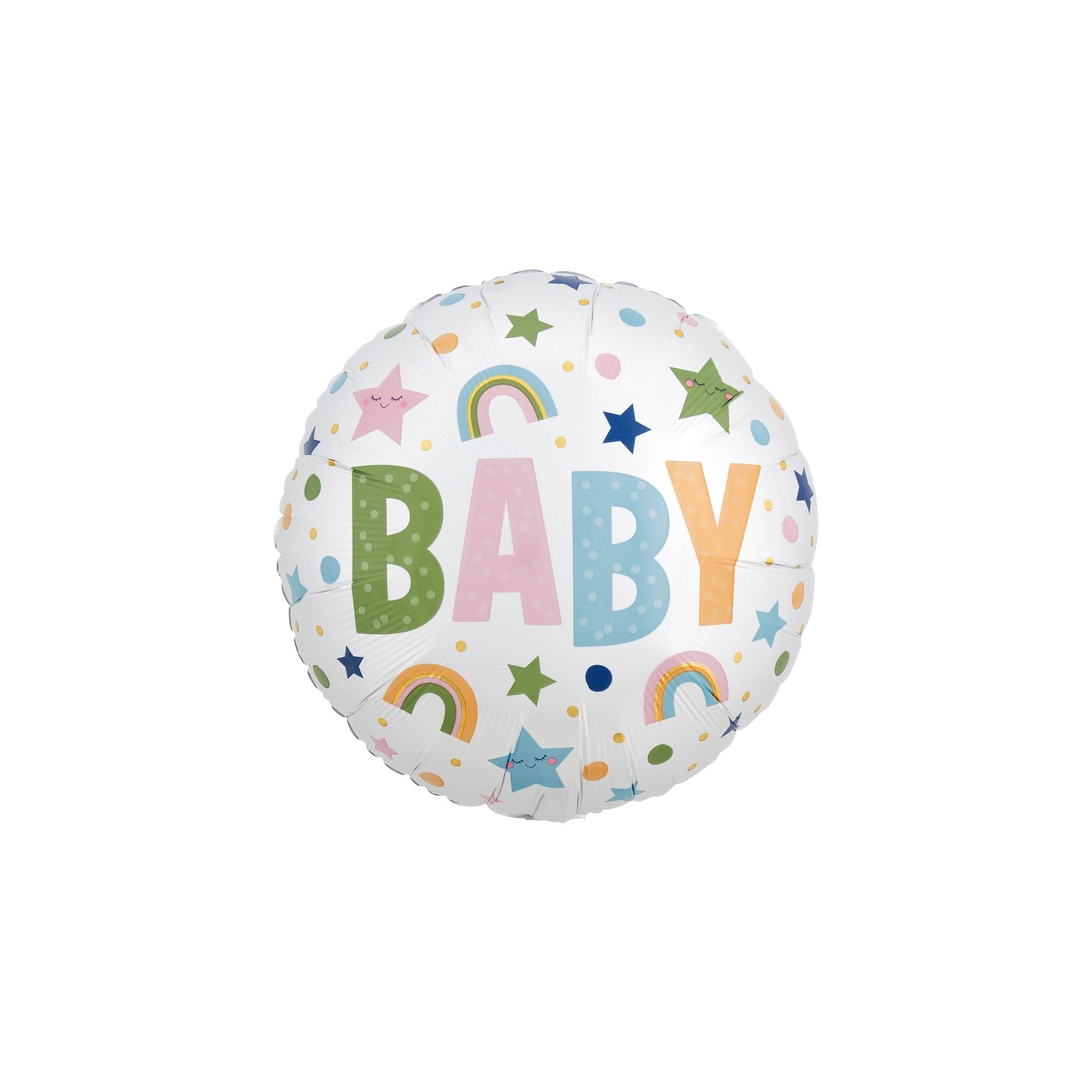 17" White Baby_Pinks and Blues
