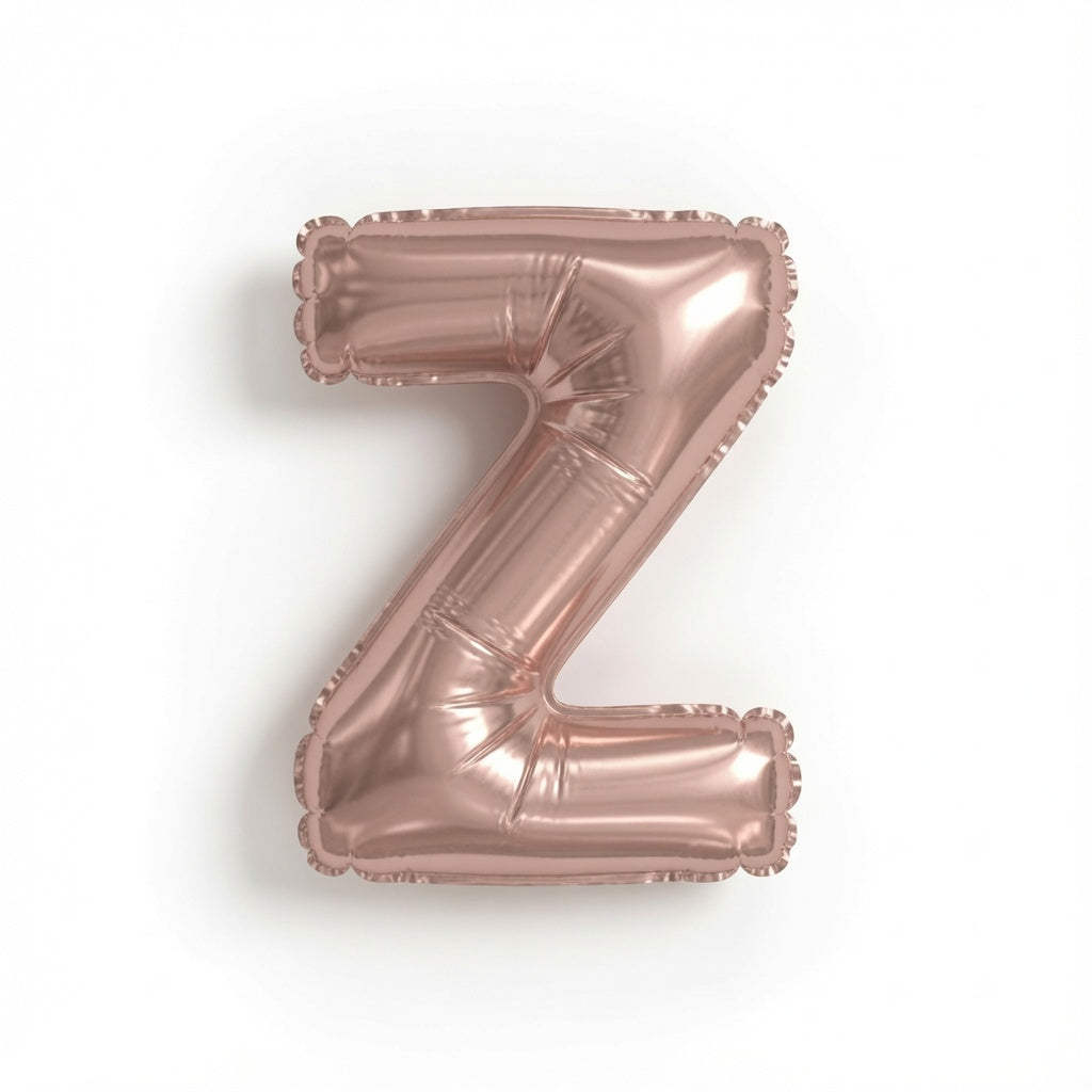 Rose Gld Letter Z