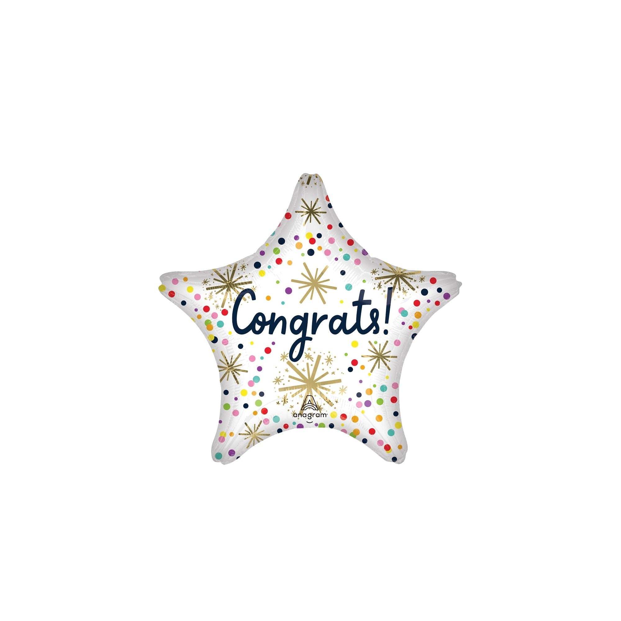 28" Confetti Sprinkle Congrats