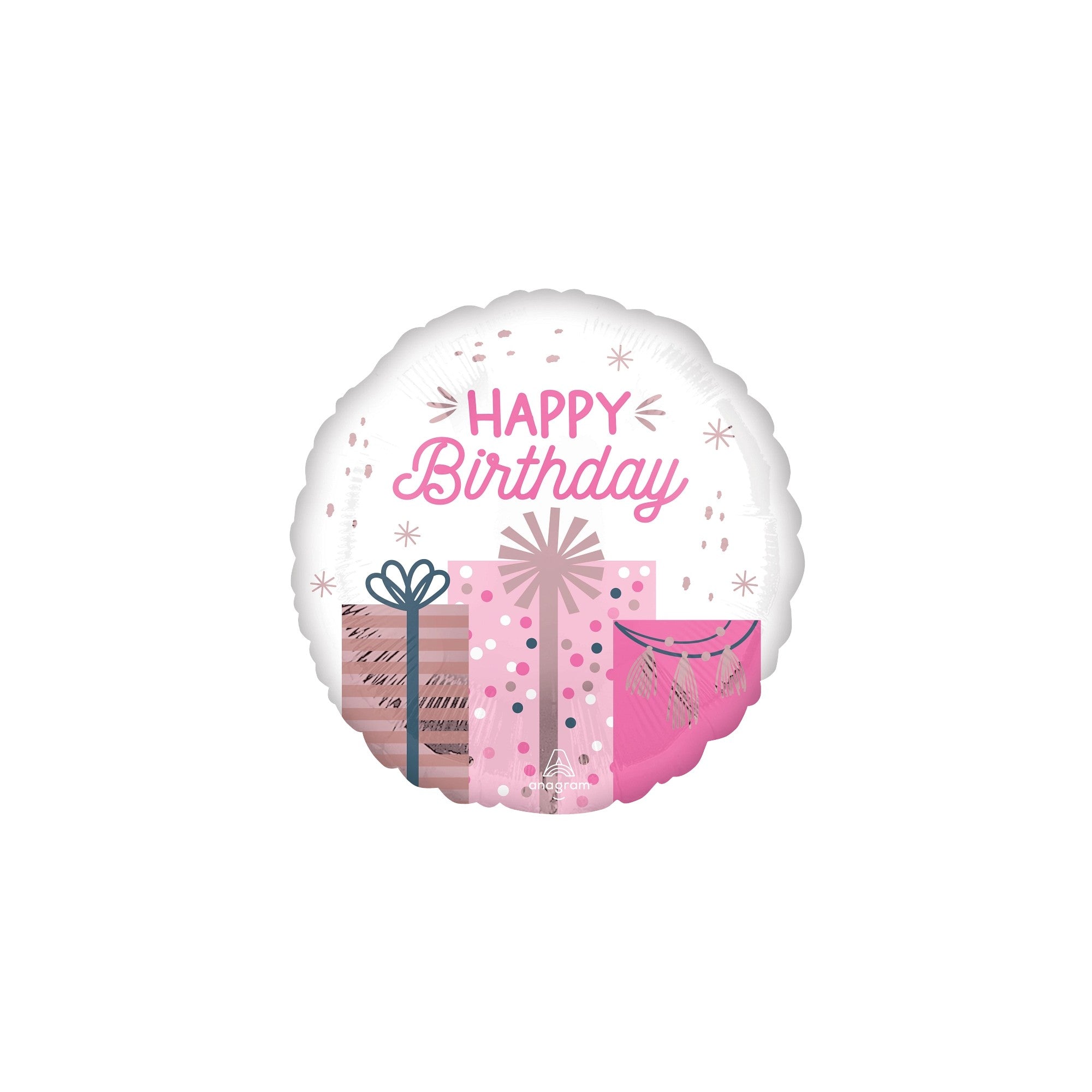 17" HB Pink Present