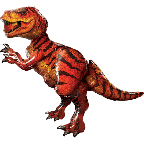 68" Jurassic World T-Rex AirWalker® Balloon – Giant Helium-Filled Walking Dinosaur Decoration
