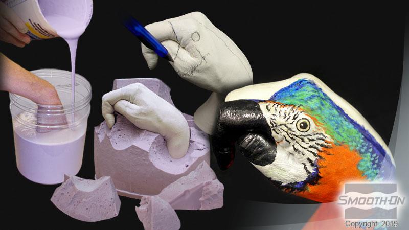 Smooth-On Lifecasting Starter Kit (Alja-Safe Hand Casting): example project 2